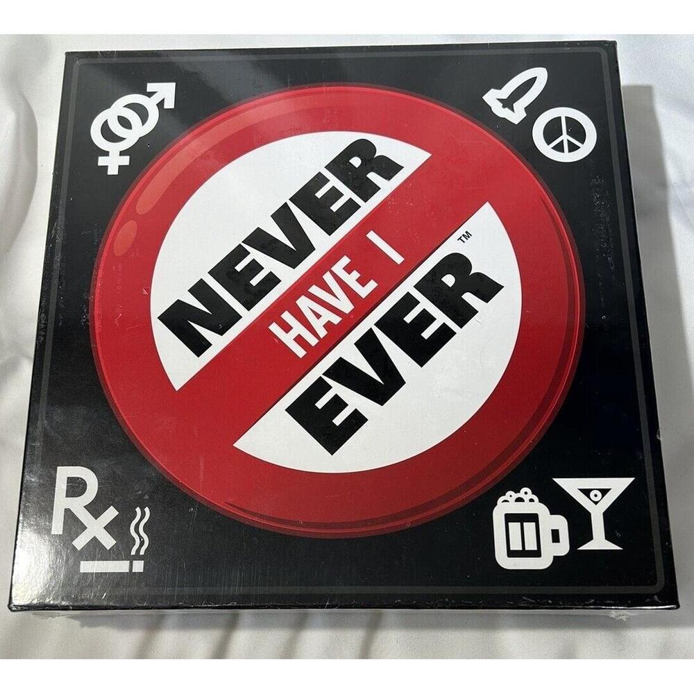 Never Have I Ever Adult Drinking Game Brand New Sealed 21+